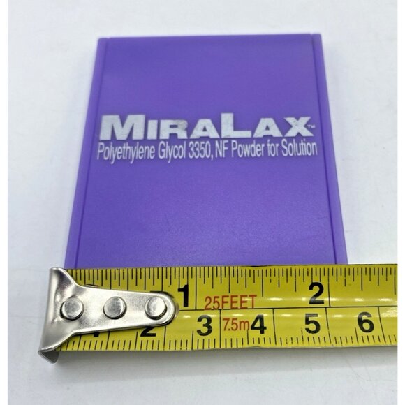 Vintage MiraLAX Pharmacy Compact Mirror Drug Rep Sales Pharma Promo Swag - Picture 8 of 10